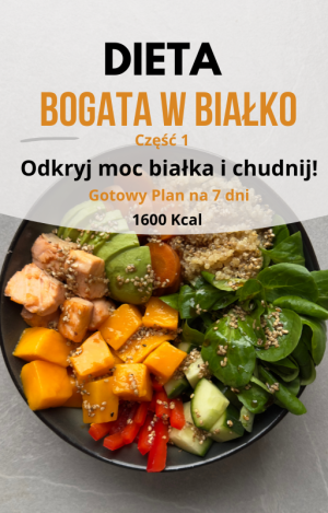 Pakiet 3 diet „Odkryj Moc Białka i Chudnij!”